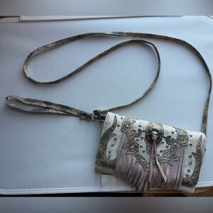 Leather Studded Women's Crossbody